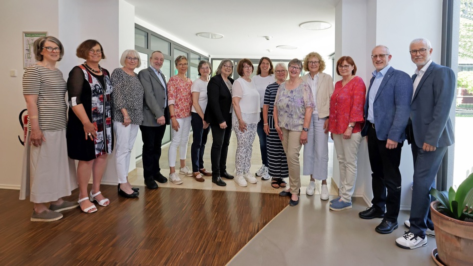 Absolventinnen der ökumenischen Ausbildung in Klinikseelsorge in Speyer
