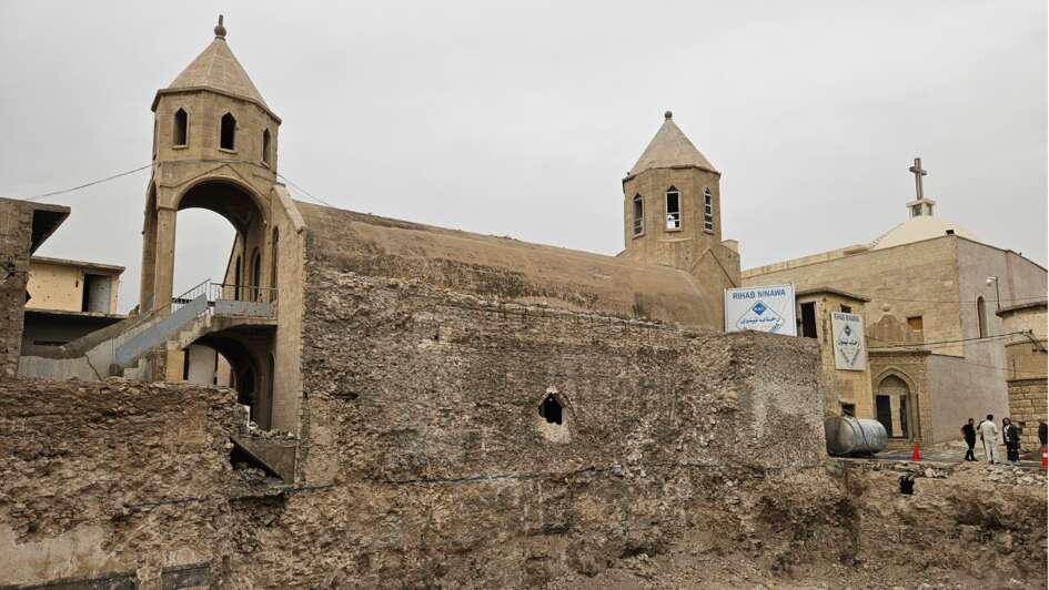Die Tahera-Kirche in Mossul