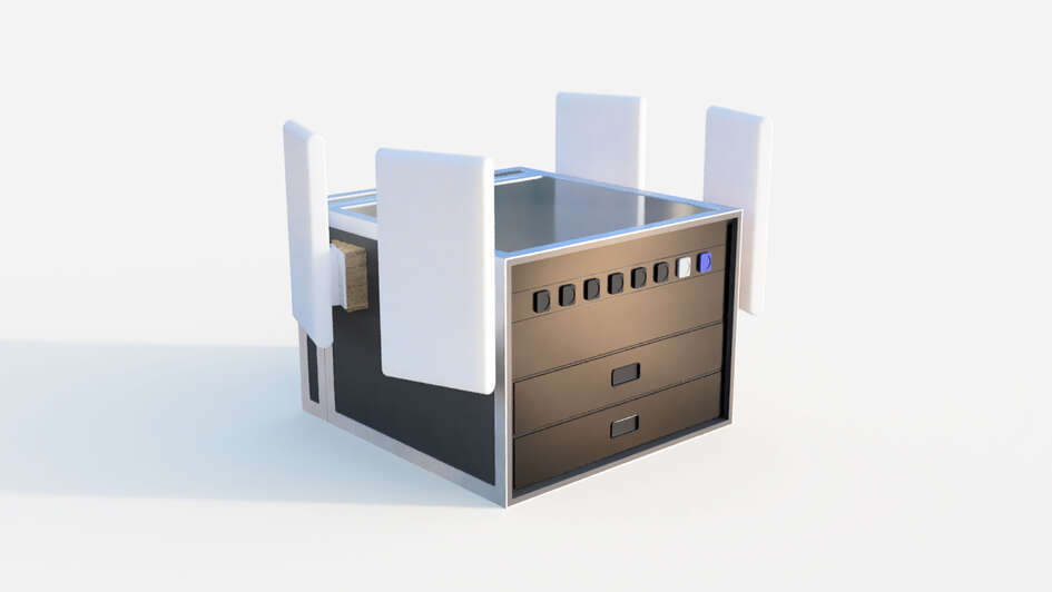 3D-Modell 'WLAN to go' 3D-Modell 'WLAN to go'