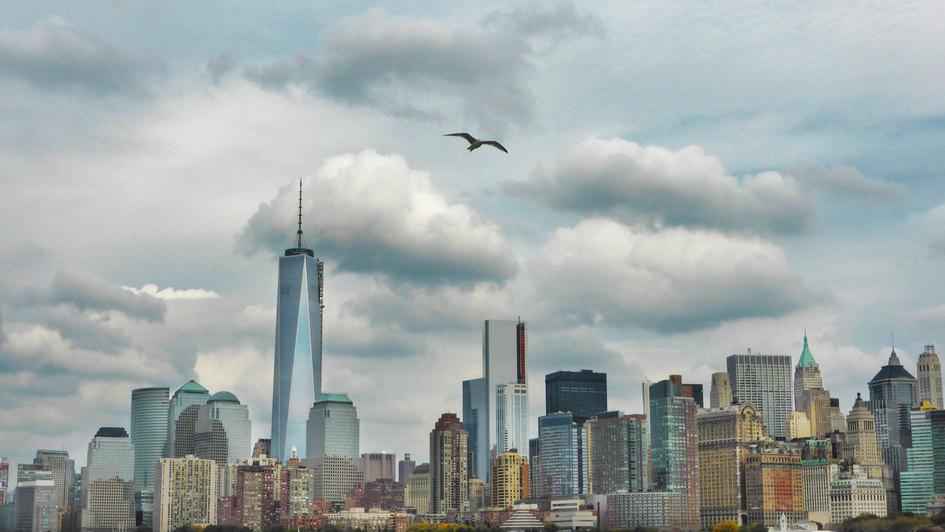 Skyline New York nach dem 11. September 2001