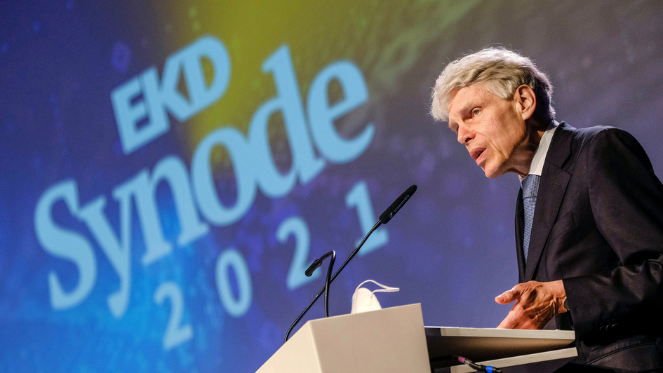 Ratsmitglied Andreas Barner auf der EKD-Synode 2021 Ratsmitglied Andreas Barner auf der EKD-Synode 2021
