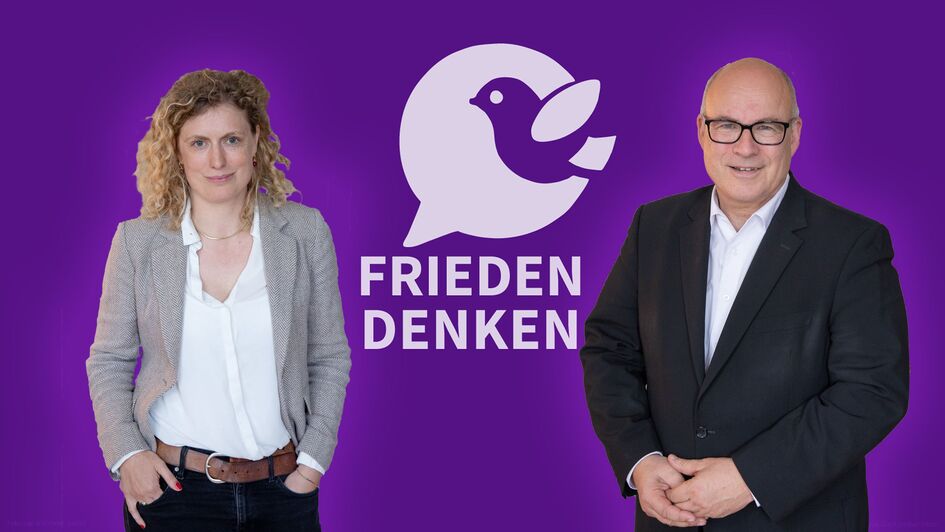 Podcast »Frieden denken« mit Friederike Krippner und Ties Rabe zum Zusammenhang von hybrider Kriegsführung und schulischer Bildung