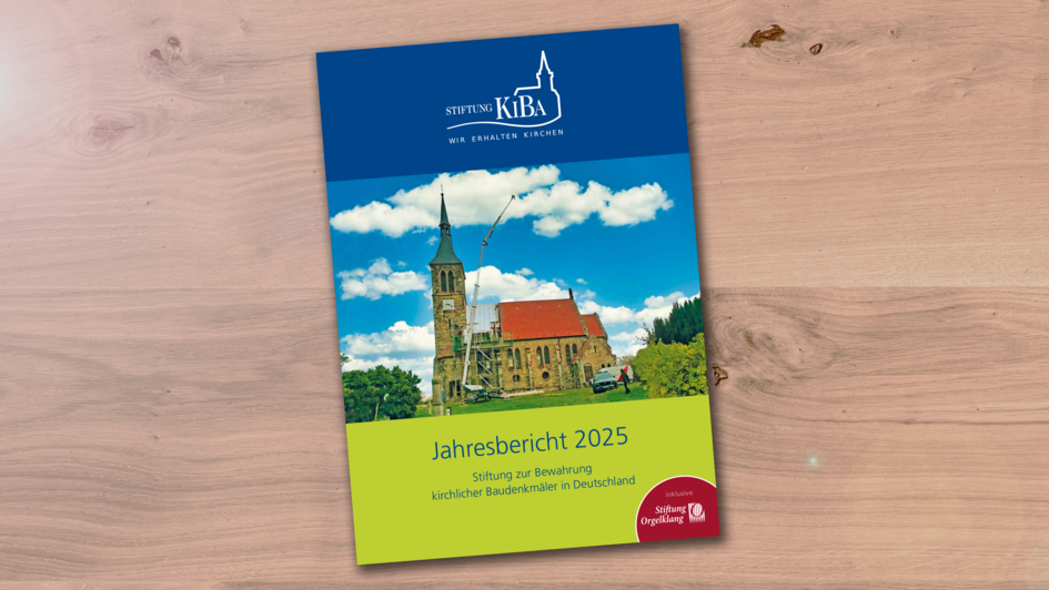Der Jahresbericht 2025 der Stiftung zur Bewahrung kirchlicher Baudenkmäler in Deutschland