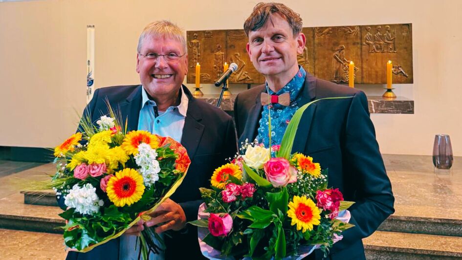 Klaus Douglass und Thomas Schlegel