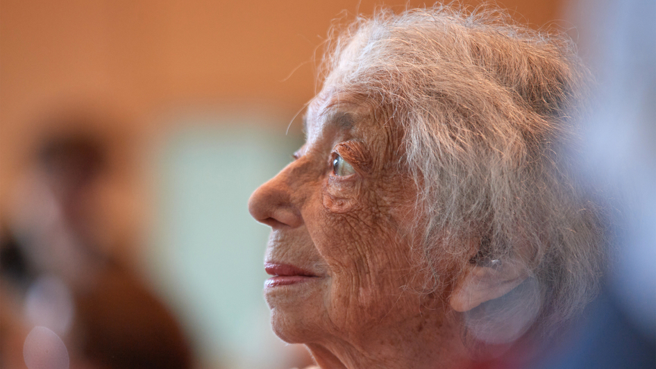 Die Holocaustüberlebende Margot Friedländer