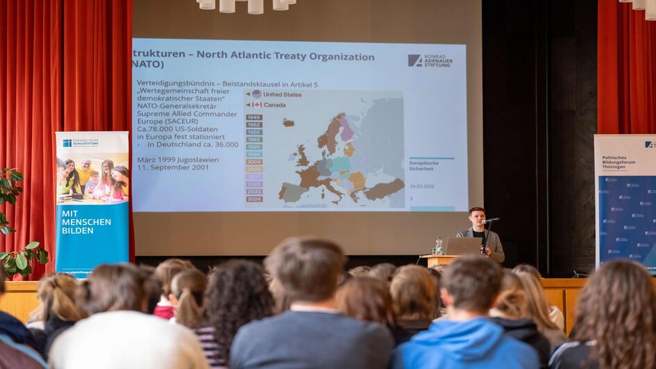 Vortrag am Ev. Erfurter Ratsgymnasium