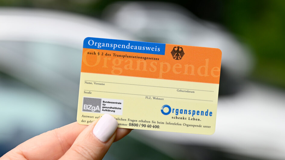 Organspendeausweis
