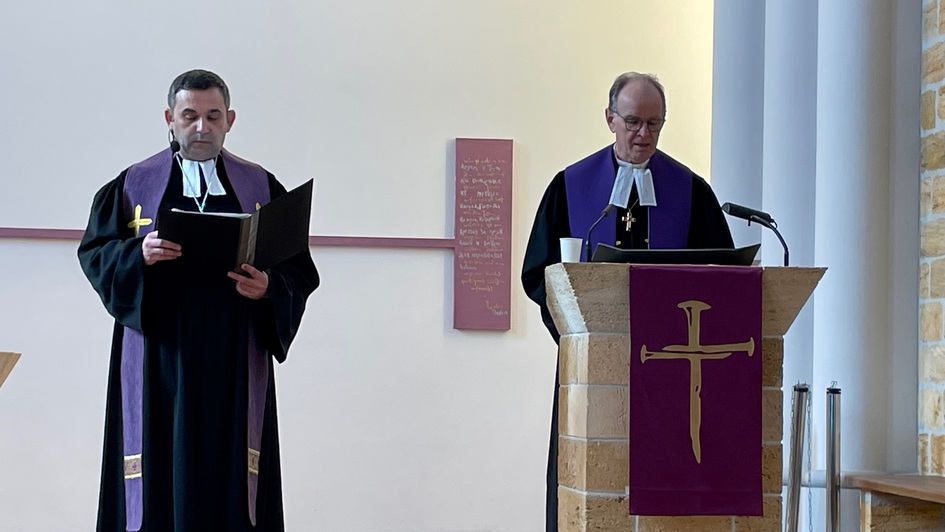 Alexander Gross und Ralf Meister Alexander Gross und Ralf Meister
