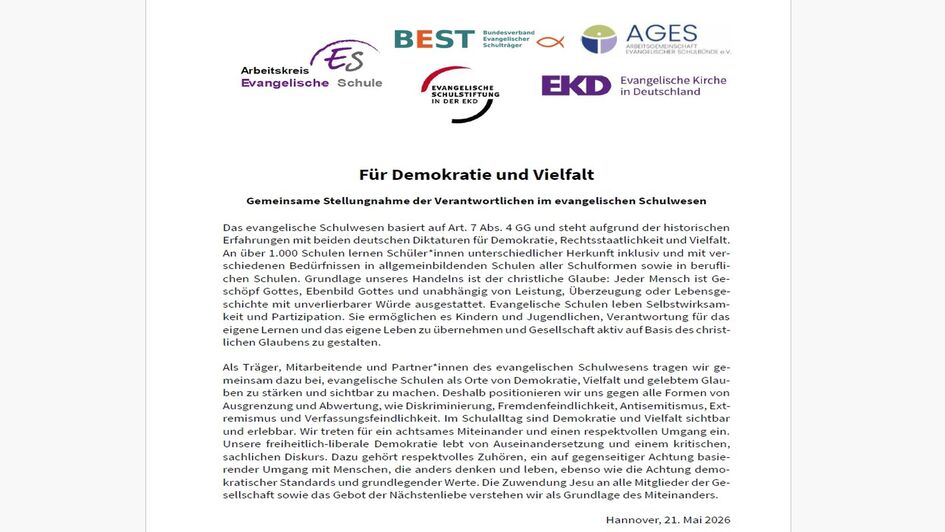 Für Demokratie und Vielfalt