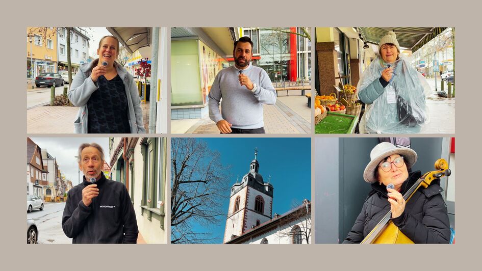 Straßenumfrage in Groß-Gerau