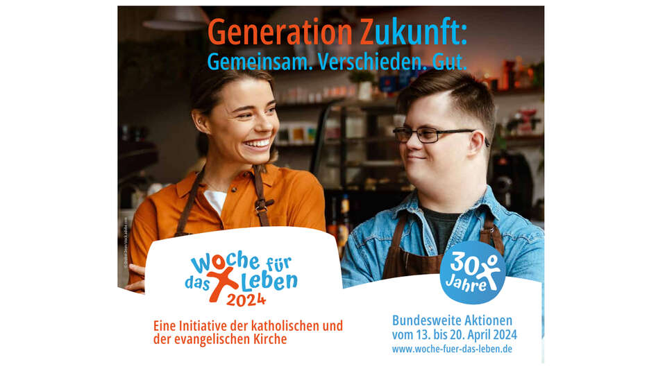 Plakat Woche für das Leben 2024 Plakat Woche für das Leben 2024