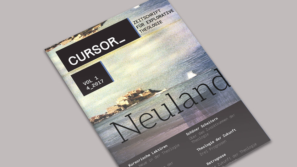 Cover Zeitschirft Cursor - „Neuland“