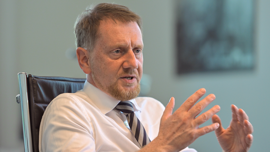 Sachsens Ministerpräsident Michael Kretschmer (CDU)