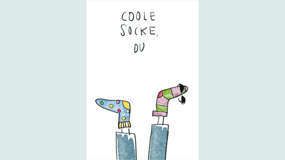 Logo der Initiative „Coole Socke, du“ zum Welt-Down-Syndrom-Tag 2026