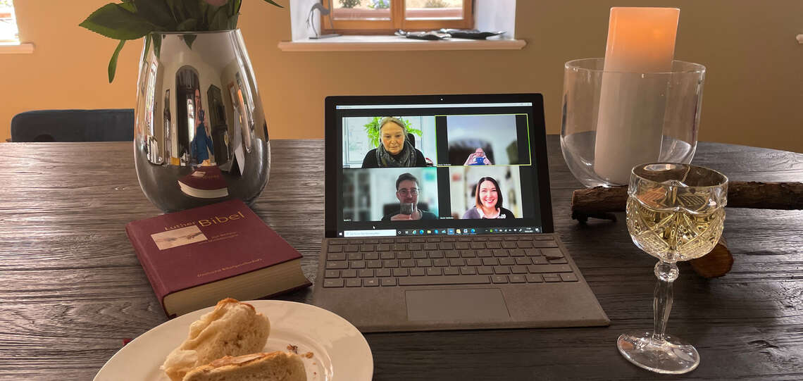 Ein digitales Abendmahl
