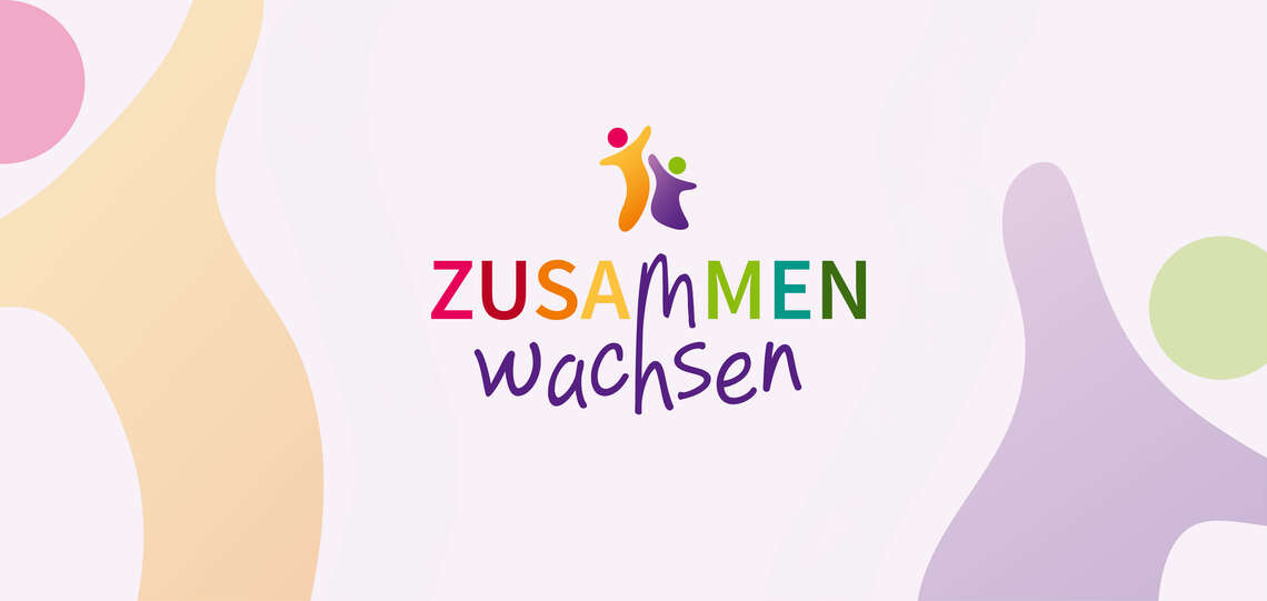 Header mit Logo Bildungsangebot ZusammenWachsen