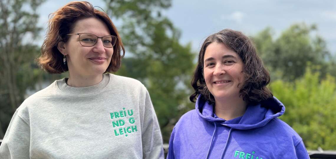 Lisa Groß und Miriam Menzel Lisa Groß und Miriam Menzel