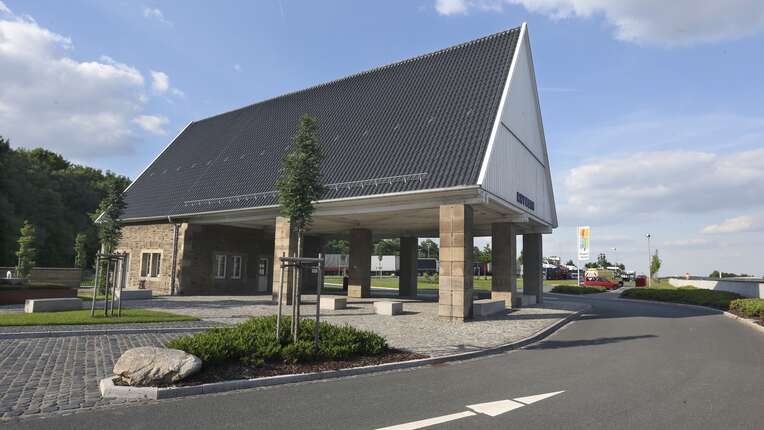Autobahnkirche St. Christopherus zwischen Baden-Baden und Rastatt