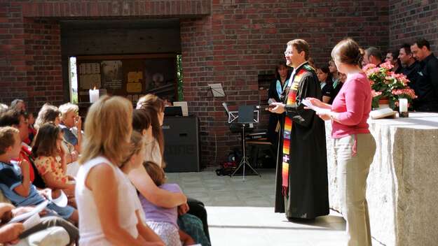 Gottesdienst in der Autobahnkirche Medenbach