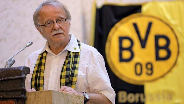 Hans Leyendecker predigt beim BVB-Gottesdienst