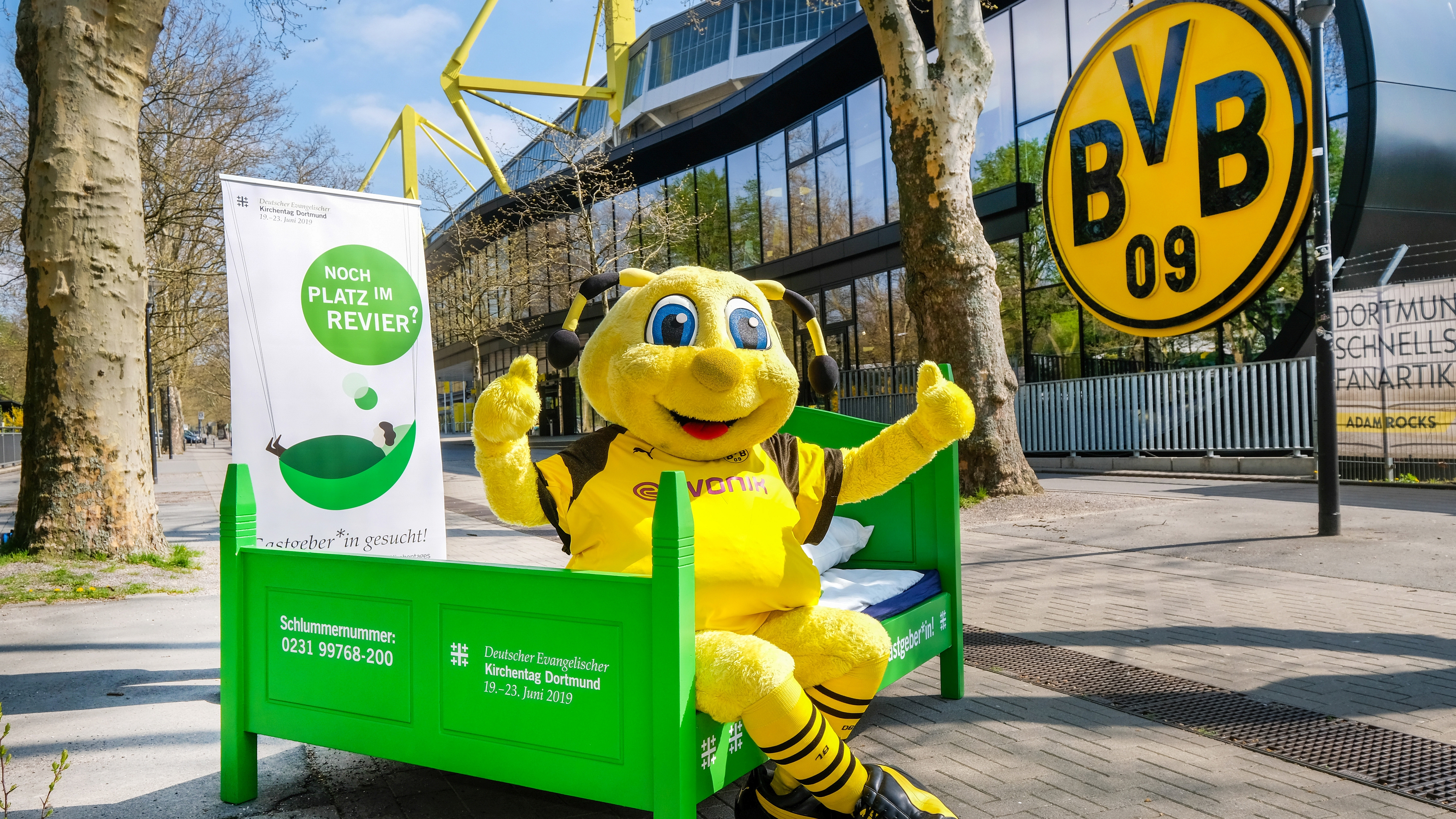 Übernachten beim Kirchentag