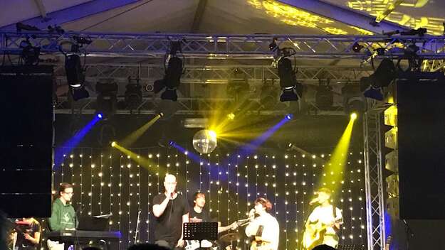 KonfiCamp in Wittenberg:Musikshow