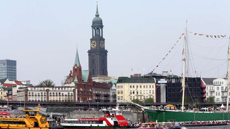 Die Hamburger Hauptkirche St. Michaelis, genannt Michel