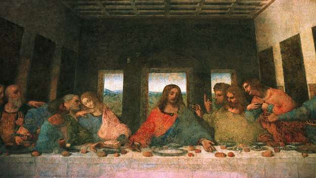 „Das letzte Abendmahl“ von Leonardo da Vinci