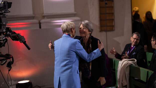 Kirsten Fehrs und Rita Famos
