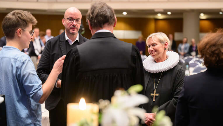 Einführung der EKD-Ratsvorsitzenden und des stellv. Ratsvorsitzenden in ihr Amt
