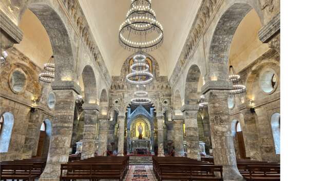 Die Tahera-Kirche in Mossul (Irak)