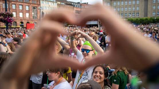 Kirchentag mit Gebärdensprache