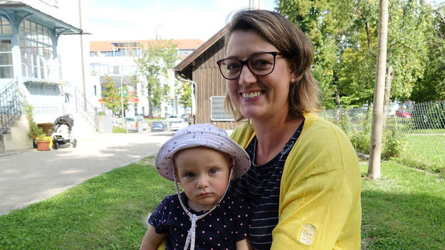 Ursula Steiniger-Möhnle mit ihrer Tochter Johanna (Mutter)