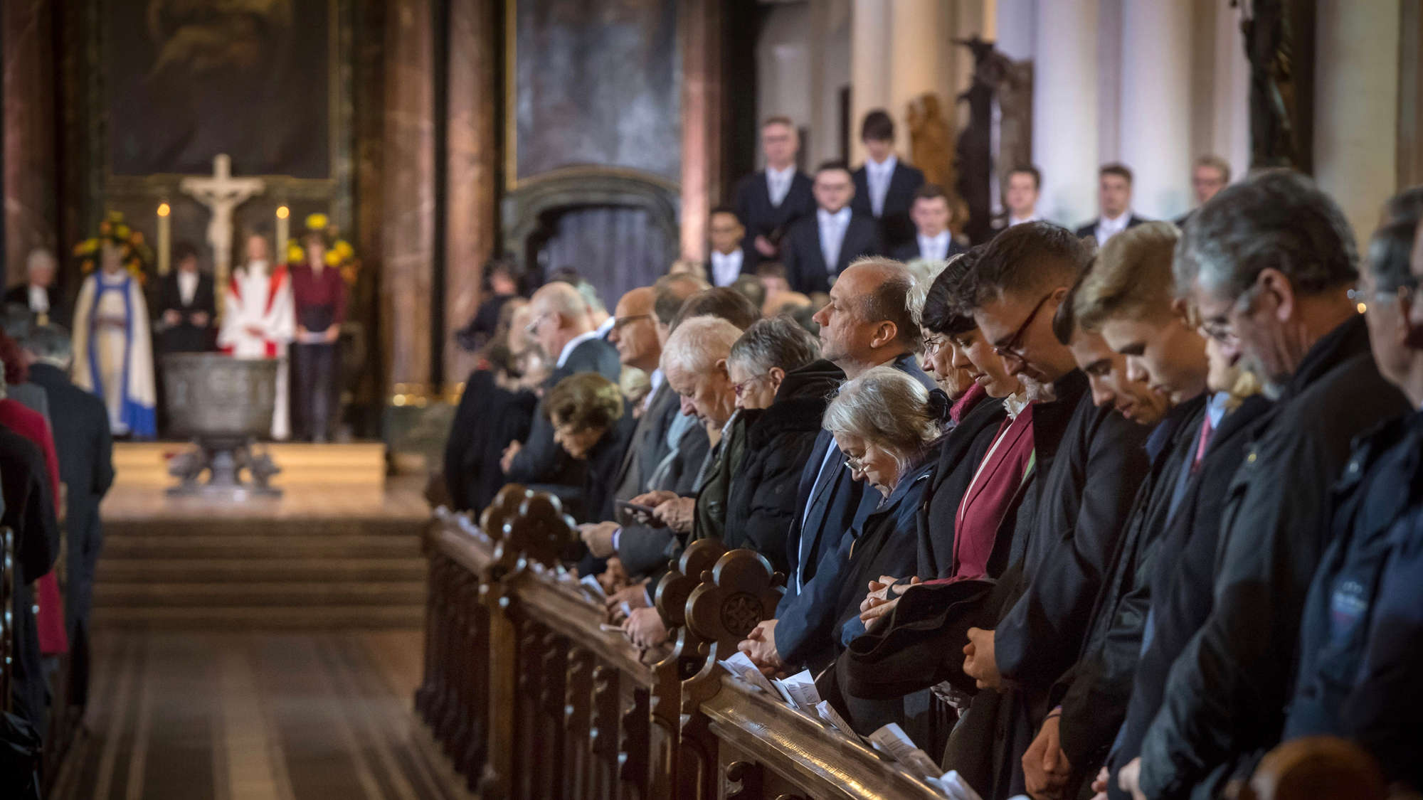 Festgottesdienst in der Marienkirche in Berlin