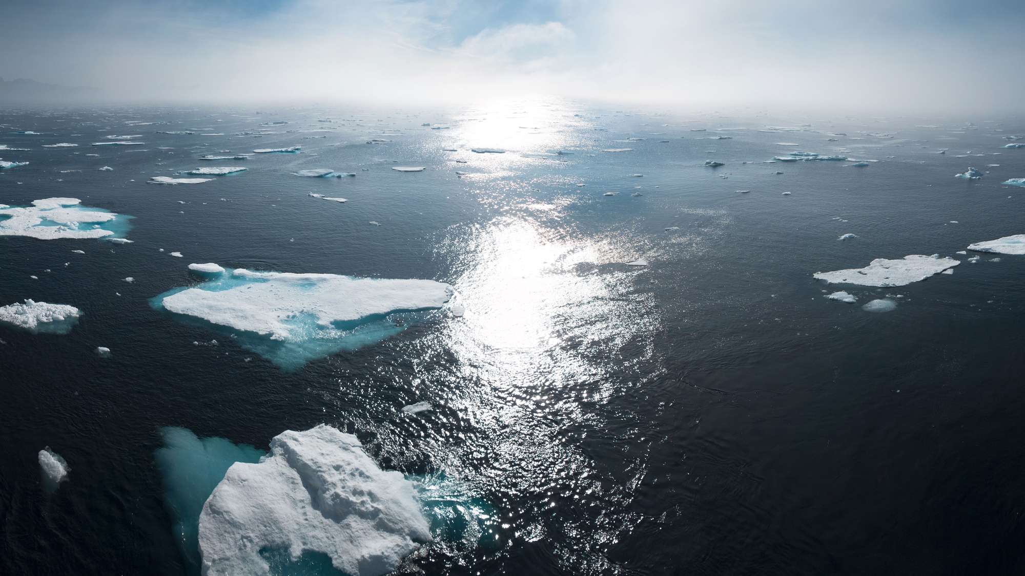 Symbolbild Klimawandel: Eisschollen