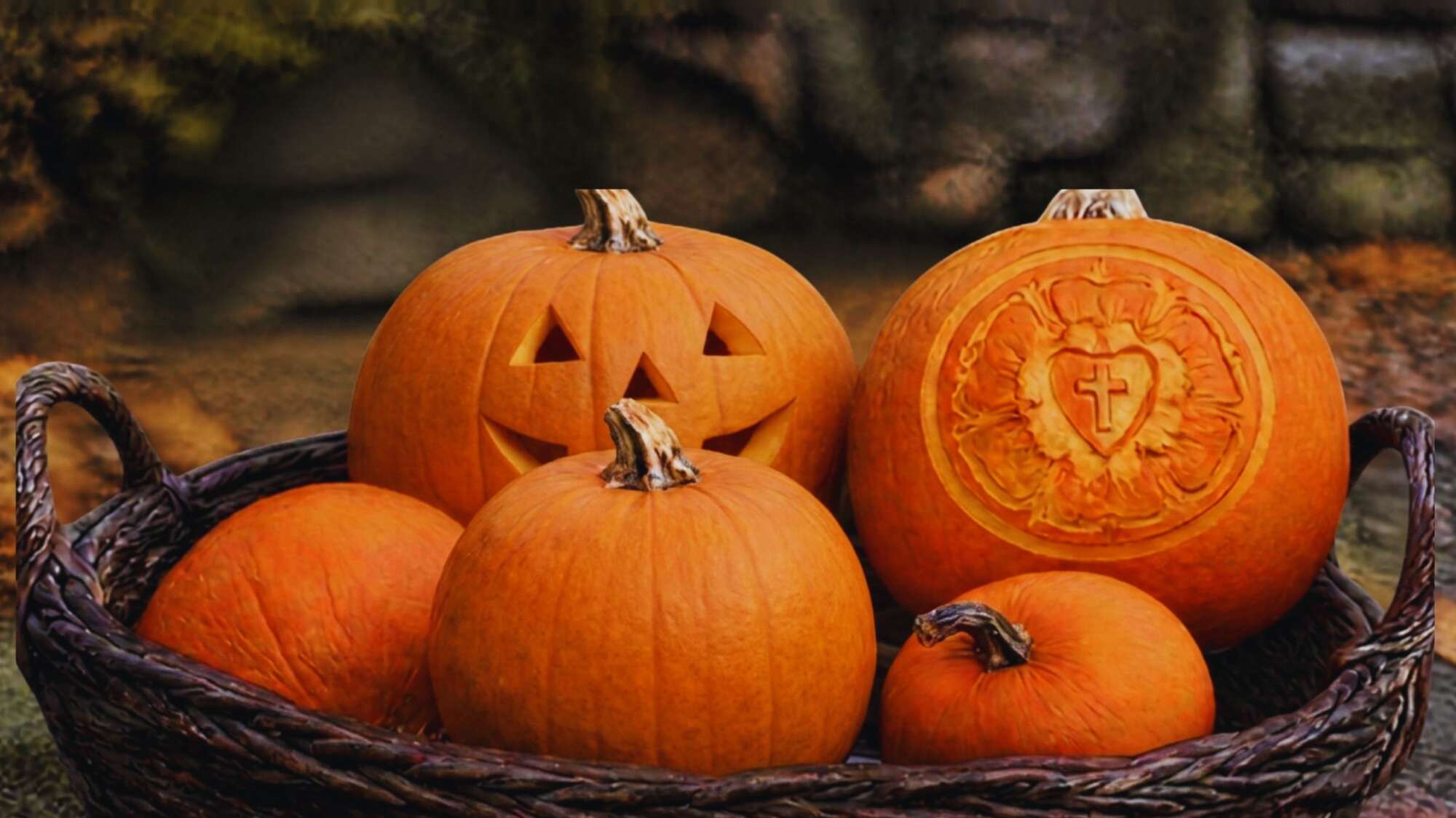 Halloween und Kirche neu