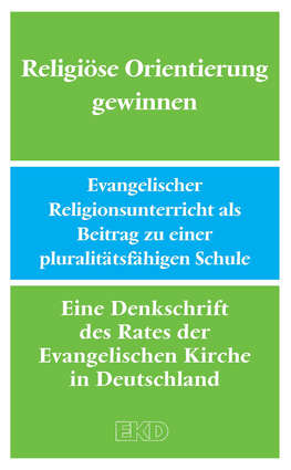 Denkschrift Religionsunterricht Cover Denkschrift Religionsunterricht Cover