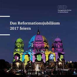 Cover 'Reformationsjubiläum feiern' Cover 'Reformationsjubiläum feiern'