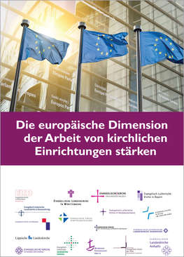 Cover Positionspapier des EKD-Büros Brüssel und der landeskirchlichen EU-Fördermittelbeauftragten