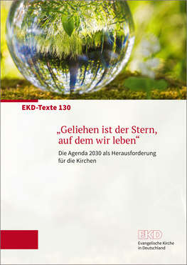 Cover der Publikation EKD-Texte 130 'Geliehen ist der Stern auf dem wir leben'