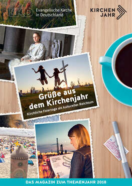 Cover des EKD-Magazins 'Grüße aus dem Kirchenjahr'