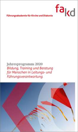 Cover des Jahresprogramms 2020 fakd