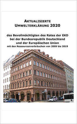 Cover: Umwelterklärung Bevollmächtigter 2020 Cover: Umwelterklärung Bevollmächtigter 2020