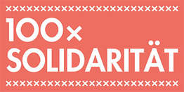Logo100 x Solidarität
