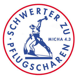Logo 'Schwerter zu Plugscharen'