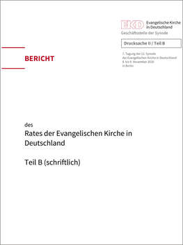 Cover Ratsbericht schriftlich