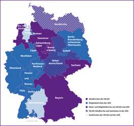 Cover Karte der Gliedkirchen