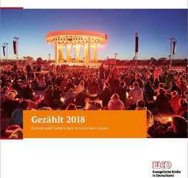 Cover 'Gezählt 2018 - Zahlen und Fakten zum kirchlichen Leben'