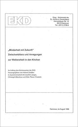 Cover: Minderheiten mit Zukunft