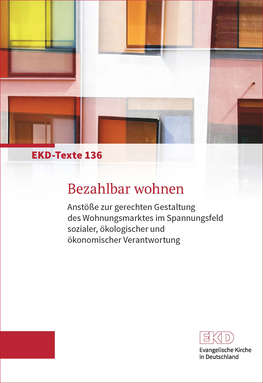 Cover EKD-Text 136 'Bezahlbar wohnen'